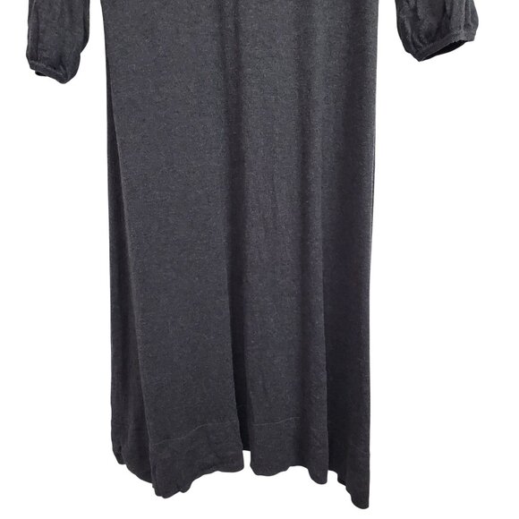 Boden Size 16R 16 Dress Light Knit Sweater Mock Wrap Midi Silk Cashmere Blend - Picture 12 of 12